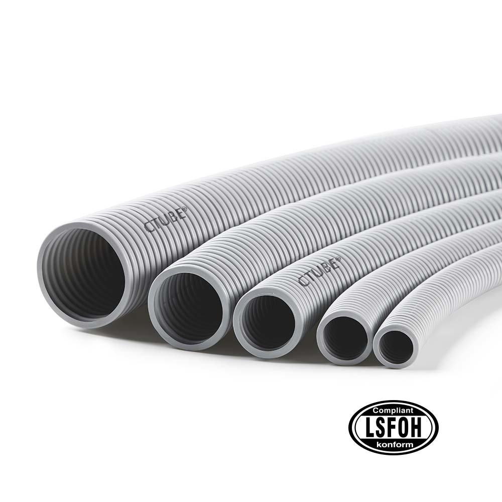 LSZH corrugated conduit