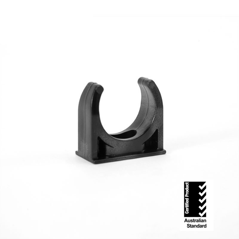 U conduit clip black
