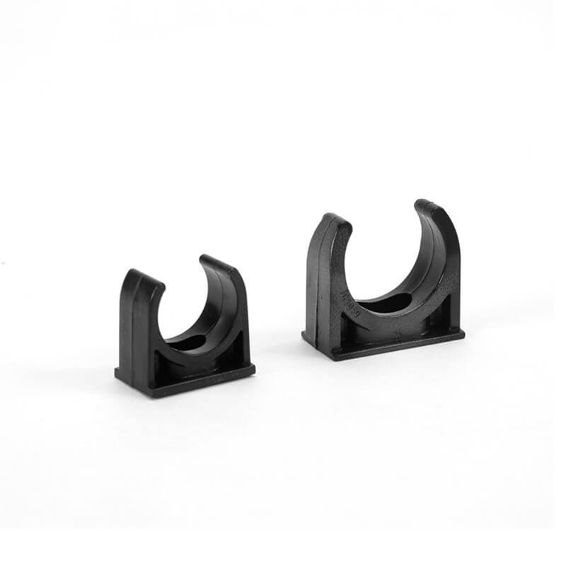 black conduit pipe clip