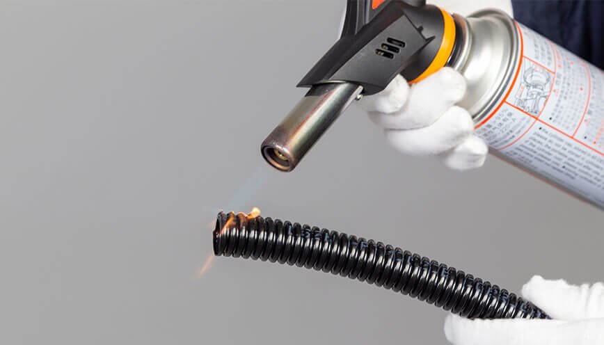 lszh flexible conduit v0 fire rating