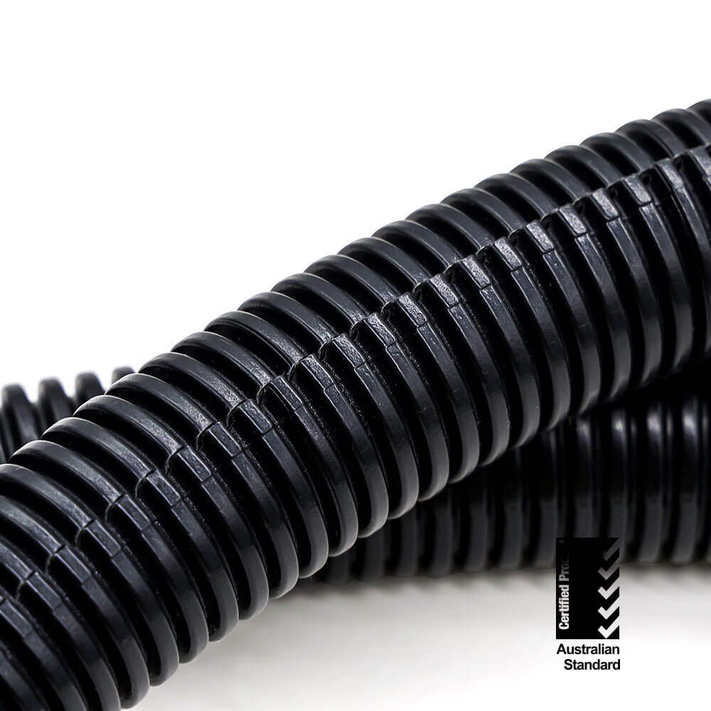 split flexible conduit black