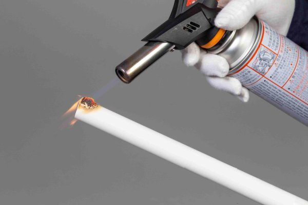 white rigid conduit fire test